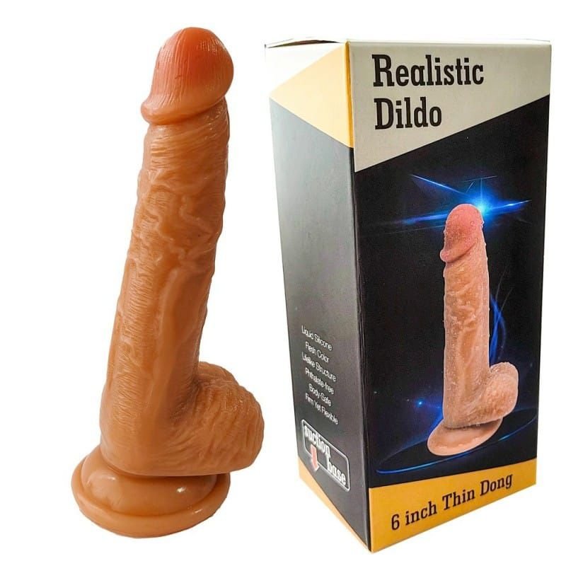 dildo-realista-6-inch-thin-dong-buy-online-india-discreet-delivery