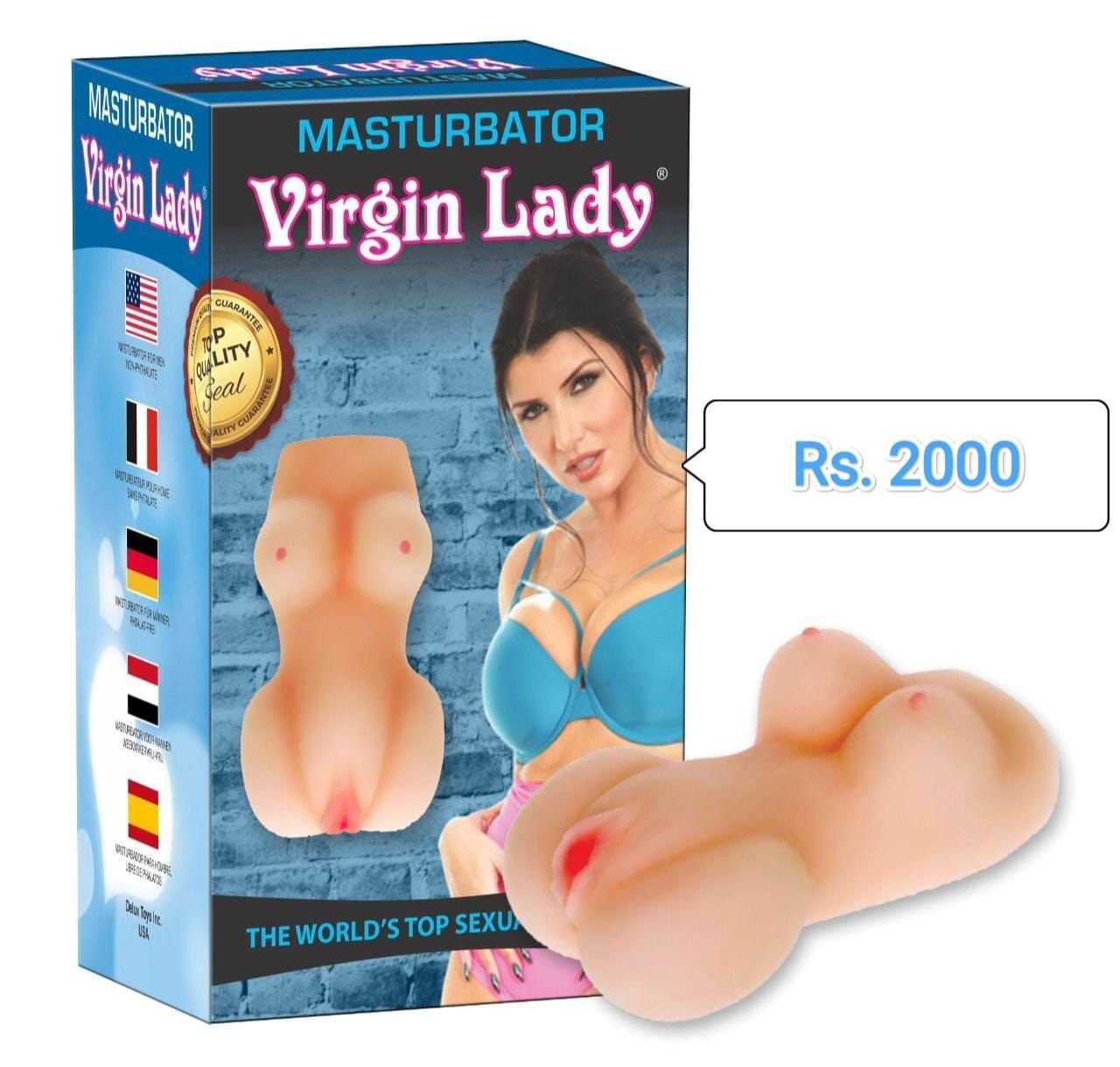 Virgin Lady Masturbator Sex Toy